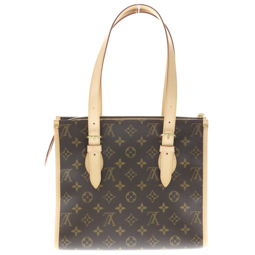 LOUIS VUITTON(ルイヴィトン) モノグラム ポパンクール オ PVC レザー トートバッグ ハンドバッグ ショルダーバッグ ブラウン M40007 レディース