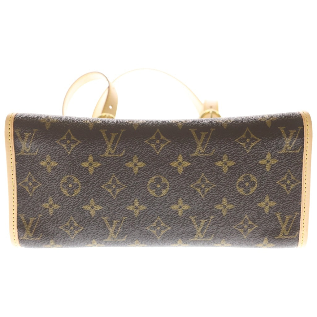 LOUIS VUITTON(ルイヴィトン) モノグラム ポパンクール オ PVC レザー トートバッグ ハンドバッグ ショルダーバッグ ブラウン M40007 レディース