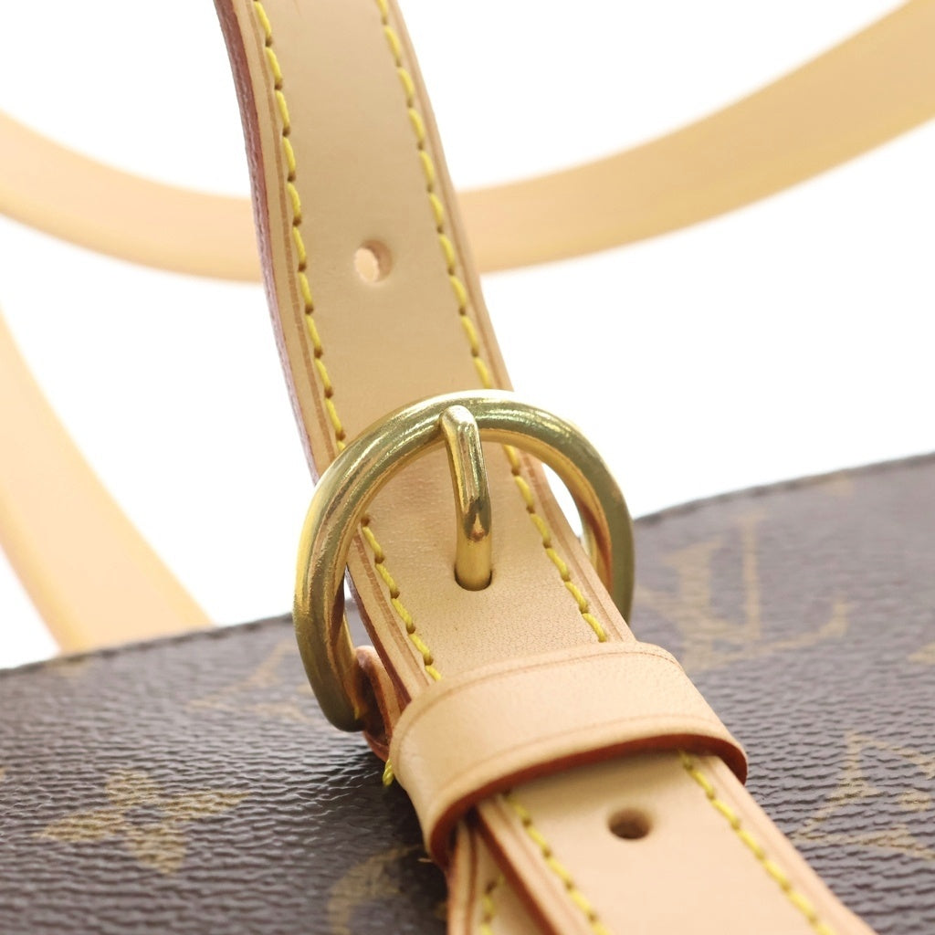 LOUIS VUITTON(ルイヴィトン) モノグラム ポパンクール オ PVC レザー トートバッグ ハンドバッグ ショルダーバッグ ブラウン M40007 レディース
