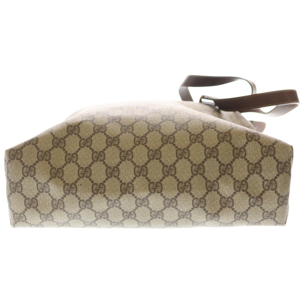 GUCCI(グッチ) オールドグッチ GGスプリーム PVC レザー トートバッグ ハンドバッグ ブラウン 002 270 6130 レディース