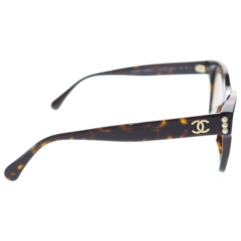 CHANEL(シャネル) ココマーク パール アイウェア サングラス カラーレンズ ブラウン 5482-H-A レディース