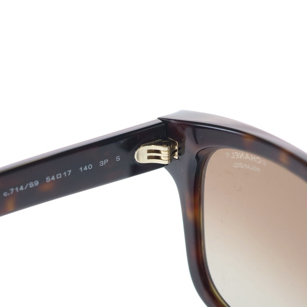 CHANEL(シャネル) ココマーク パール アイウェア サングラス カラーレンズ ブラウン 5482-H-A レディース