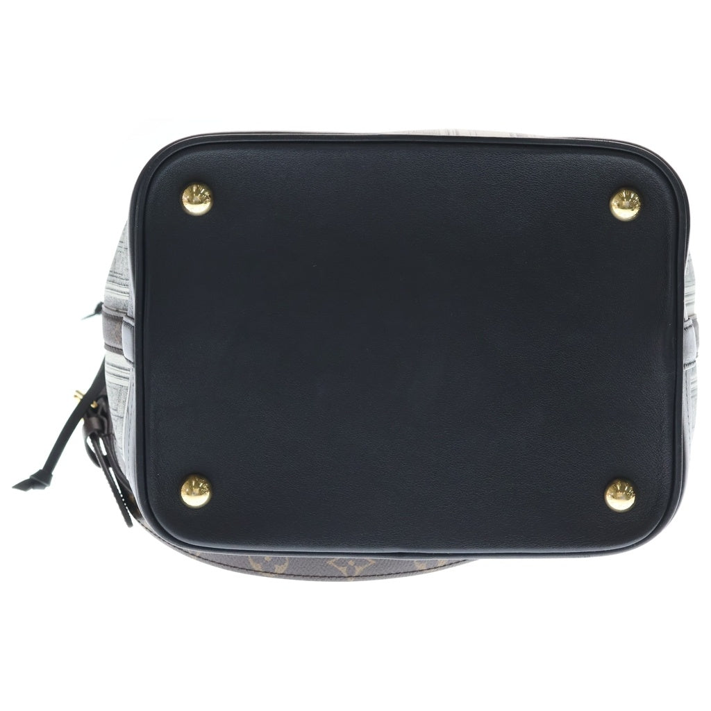 LOUIS VUITTON(ルイヴィトン) フォルナセッティ ノエMM トートバッグ ワンショルダーバッグ ホワイト×ブラウン レザー×PVC M59105 ゴールド金具 レディース