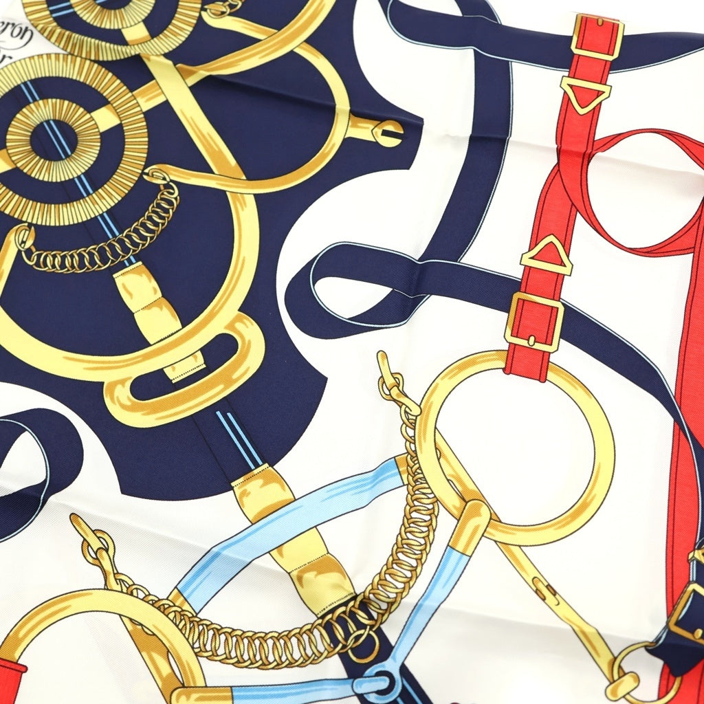 Eperon カレ90 d'or HERMES HERMES(エルメス) 黄金の拍車 スカーフ