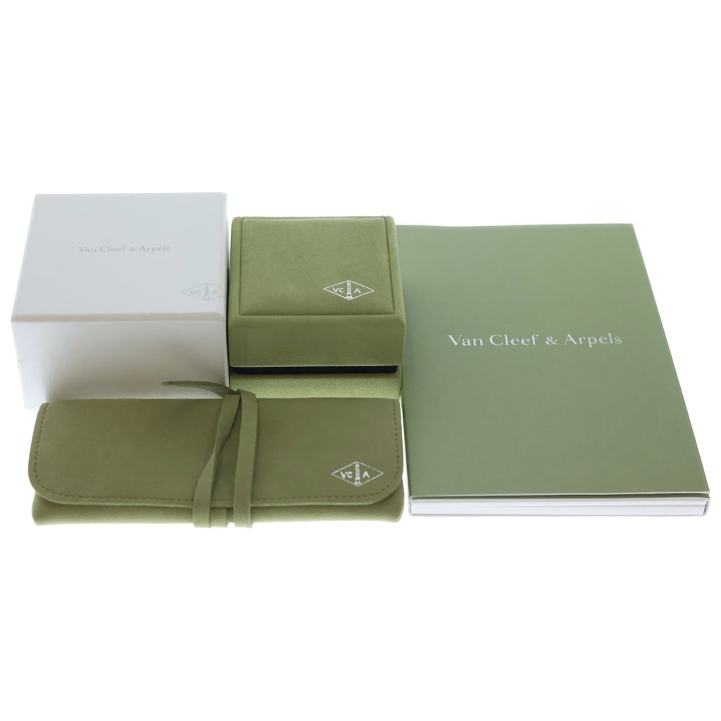 Van Cleef & Arpels(ヴァンクリーフアンドアーペル) ヴィンテージアルハンブラ ギョーシェ リング ホワイトゴールド Au750WG #47 VCARP9XI47 レディース