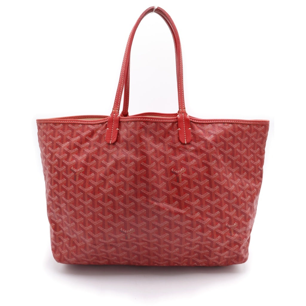 GOYARD(ゴヤール) サンルイPM トートバッグ ハンドバッグ レッド PVC レディース