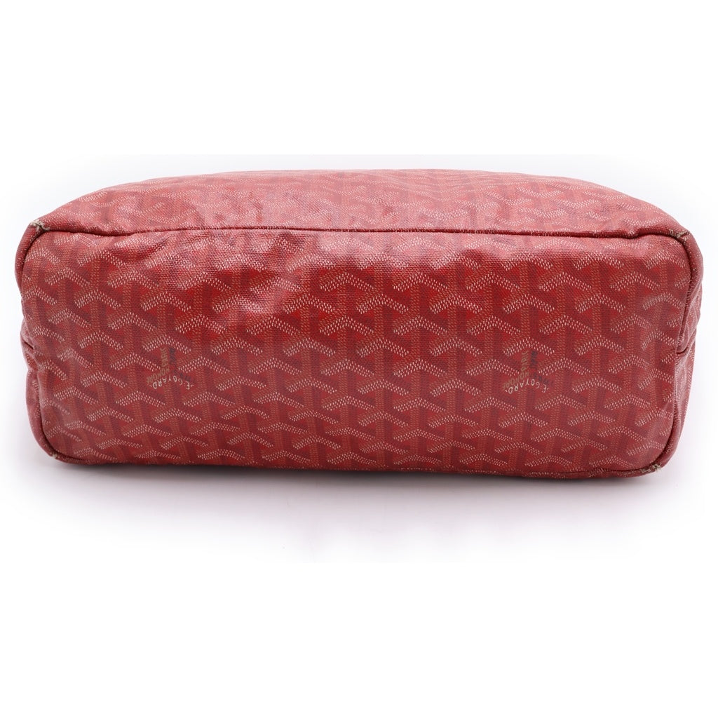 GOYARD(ゴヤール) サンルイPM トートバッグ ハンドバッグ レッド PVC レディース