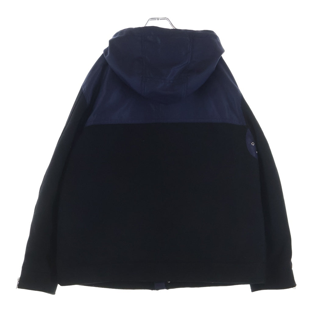DIESEL(ディーゼル) バイカラージャケット ネイビー×ブラック #XL