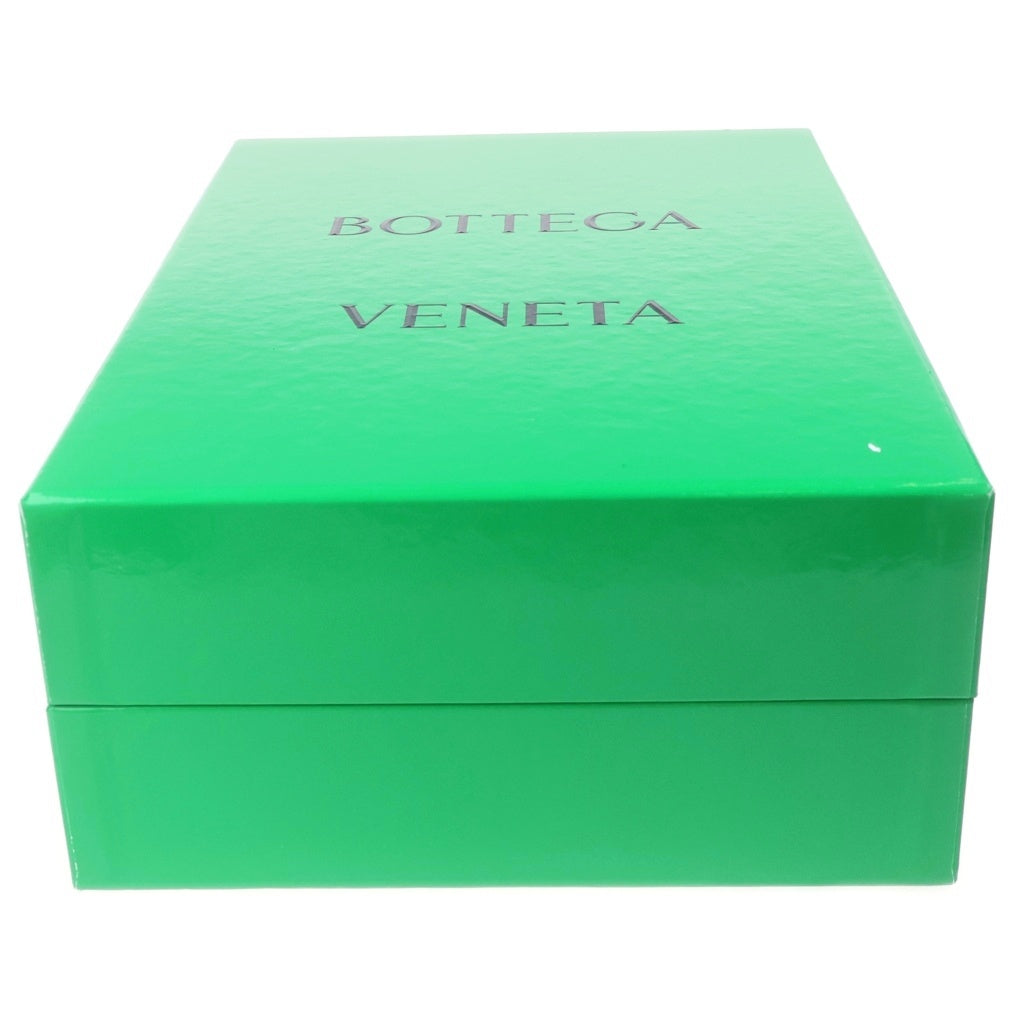 BOTTEGA VENETA(ボッテガヴェネタ) レザーヒールサンダル アイボリー #34 1/2 レディース