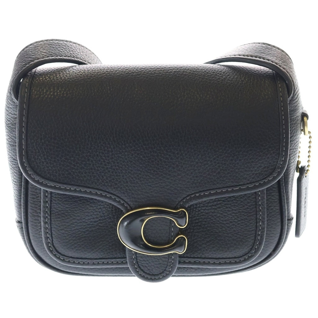 COACH(コーチ) タビー ショルダーバッグ ミニバッグ ブラック レザー CJ846 ゴールド金具 レディース