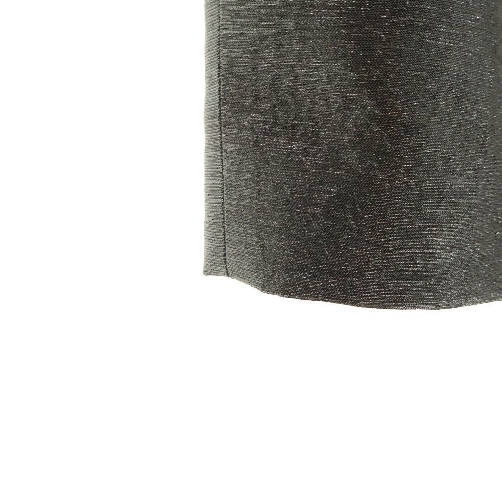 DOLCE & GABBANA(ドルチェアンドガッバーナ) ベルト付き レオパード ノースリーブ ワンピース #42 シルバー レディース