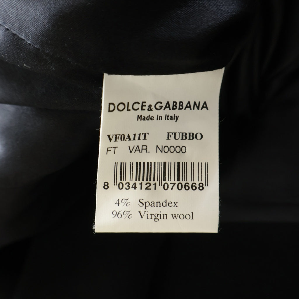 DOLCE & GABBANA(ドルチェアンドガッバーナ) ウールロングコート ブラック VF0A11T レディース