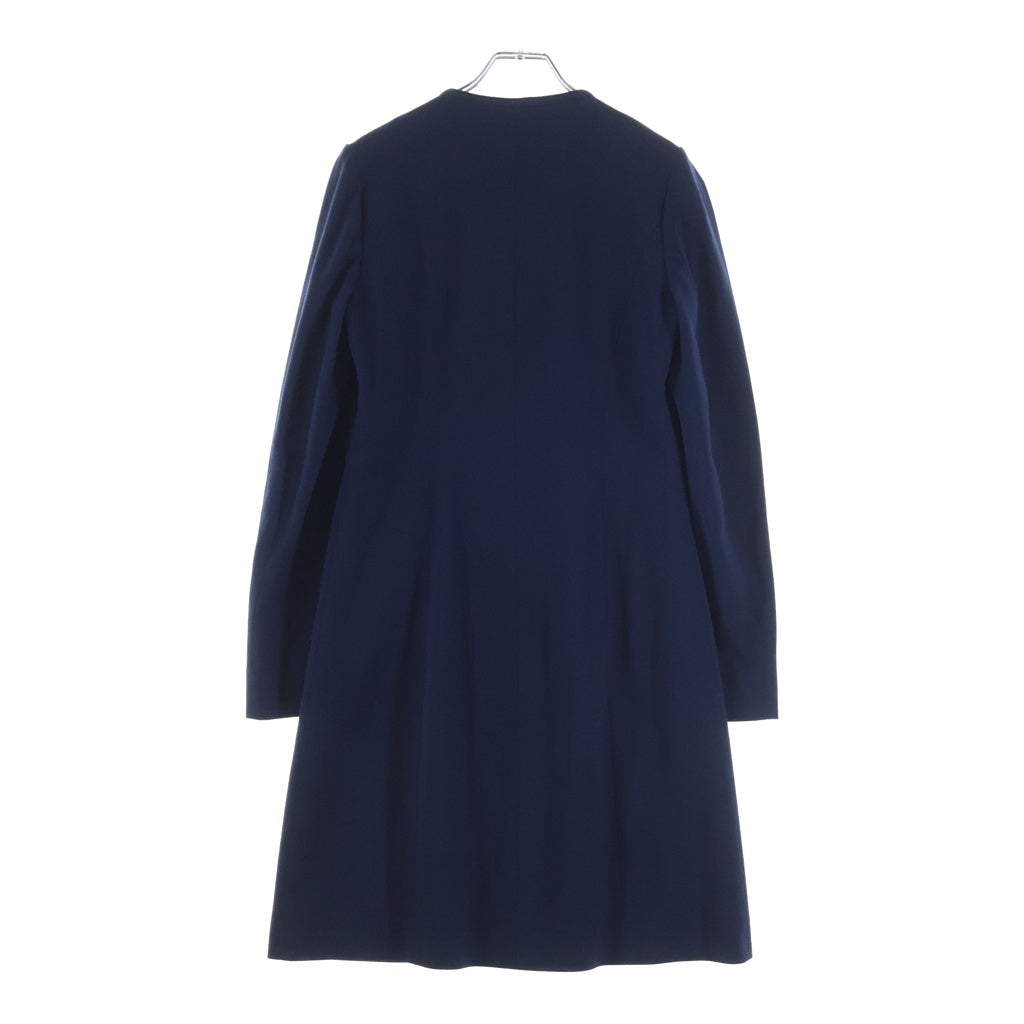 VALENTINO(ヴァレンティノ) ノーカラージャケット ブルー #40 レディース