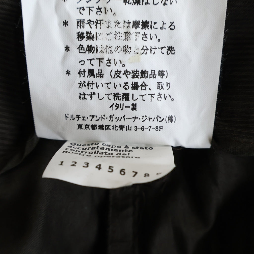 DOLCE & GABBANA(ドルチェアンドガッバーナ) ベルトハーフパンツ カーキ #40 レディース