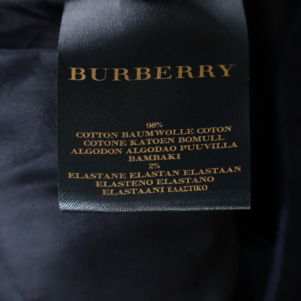BURBERRY(バーバリー) ダブルボタン 短丈コットンジャケット ネイビー #42 レディース