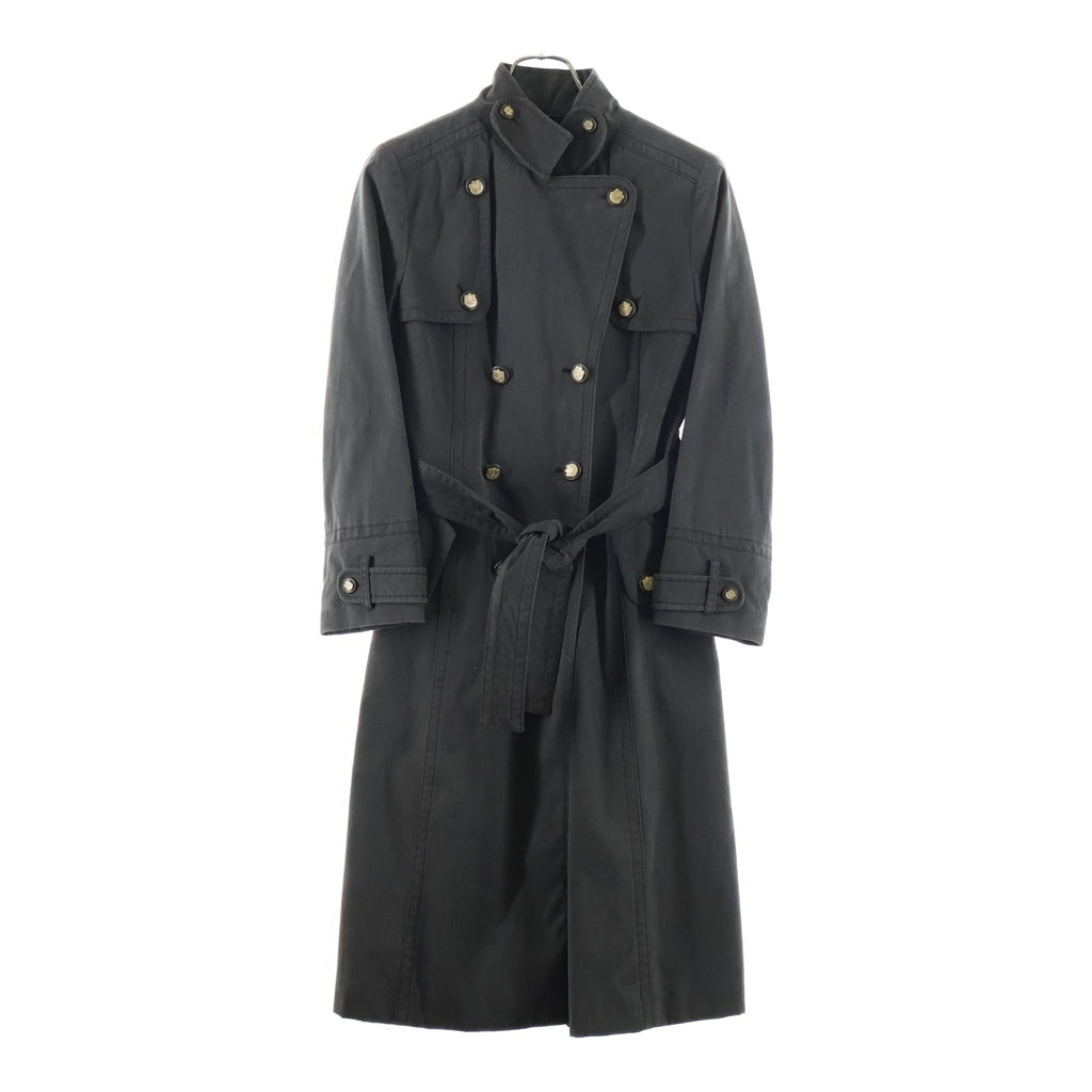DOLCE & GABBANA(ドルチェアンドガッバーナ) 金ボタン エポレット ロングコート オリーブグリーン #42 レディース
