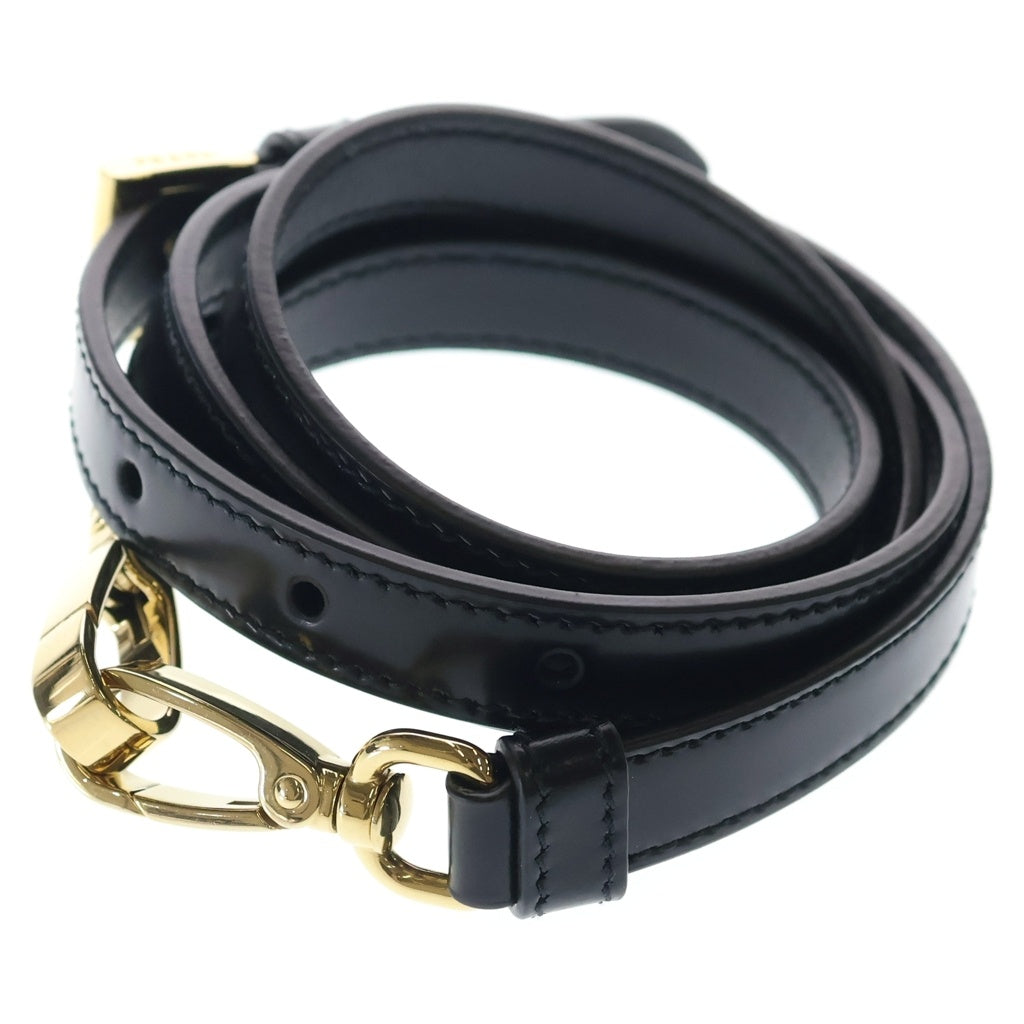 PRADA(プラダ) アーケ 2wayワンショルダーバッグ ハンドバッグ ブラック ナイロン×レザー ゴールド金具 レディース