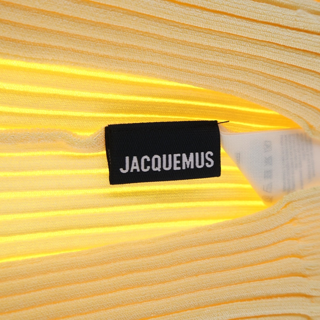 JACQUEMUS(ジャックムス) La Maille Pralu カーディガン イエロー #36 レディース