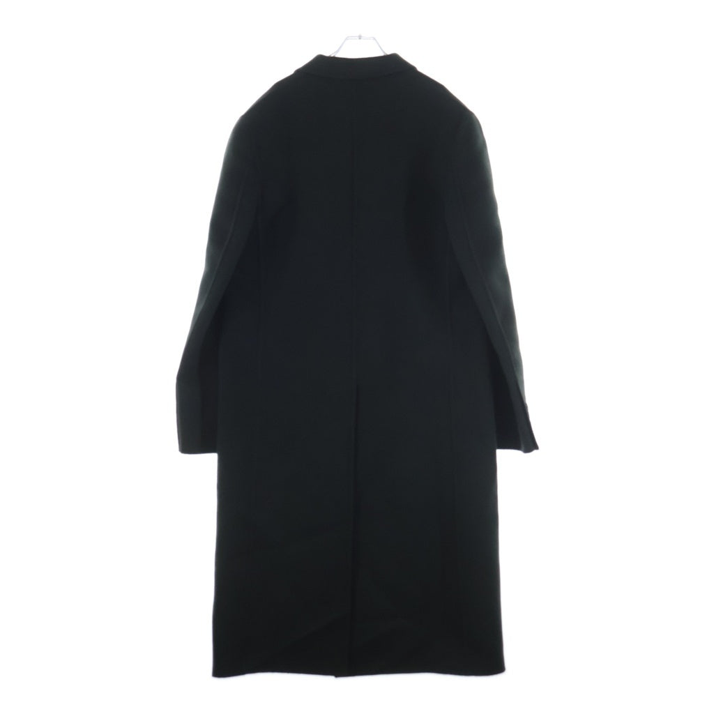 GUCCI(グッチ) ダブルウールコットン シングルブレスト コート ダークグリーン #50 827229