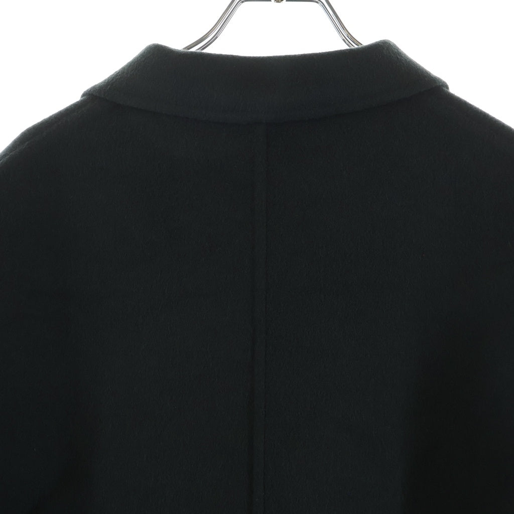 GUCCI(グッチ) ダブルウールコットン シングルブレスト コート ダーク
