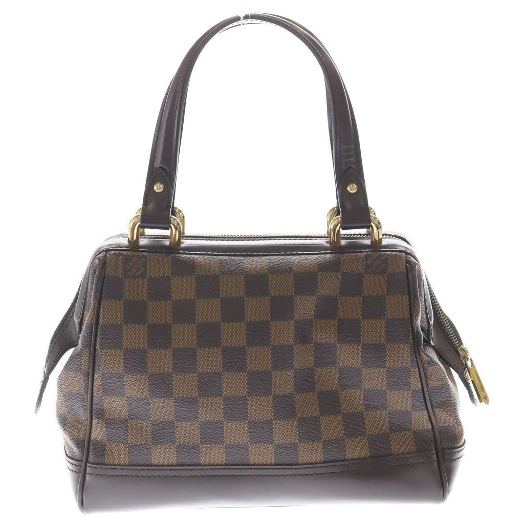 LOUIS VUITTON(ルイヴィトン) ダミエ エベヌ ナイツブリッジ PVC レザー ハンドバッグ ブラウン N51201 レディース