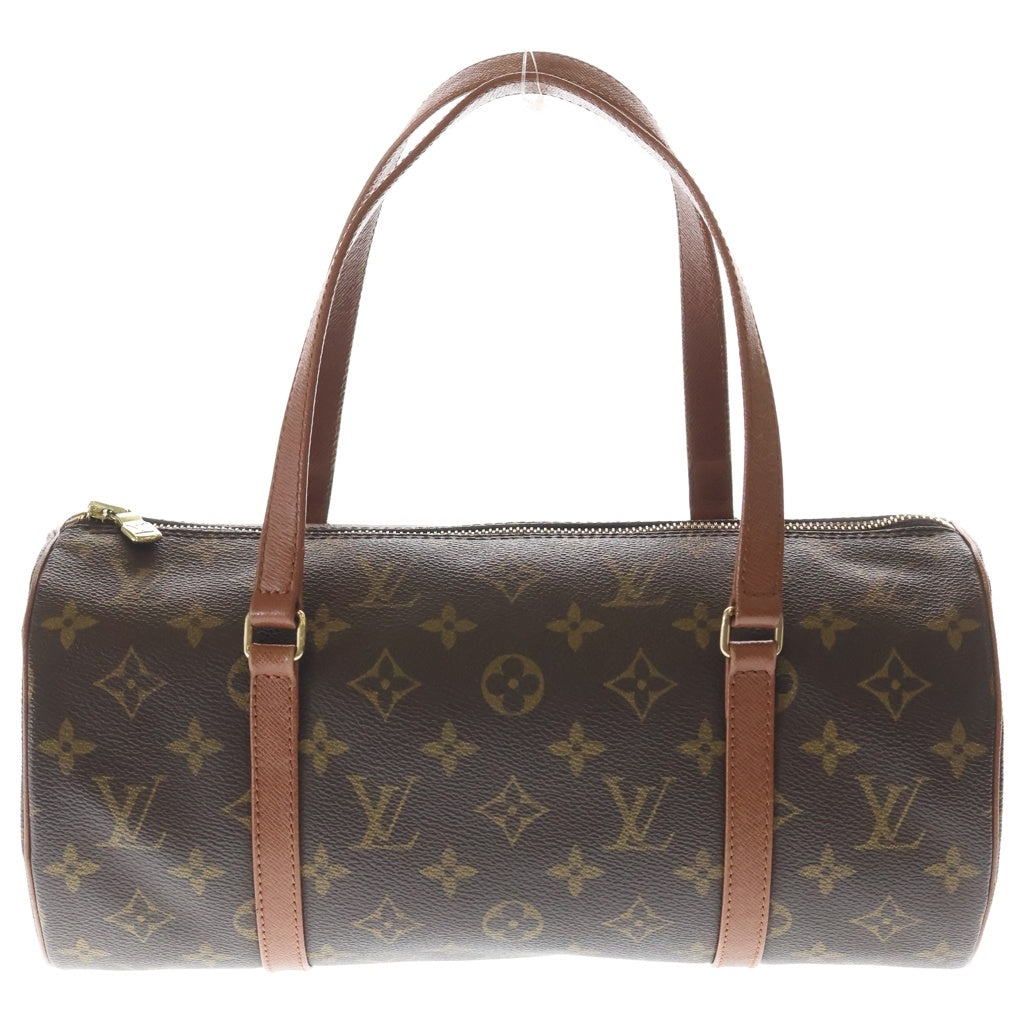 LOUIS VUITTON(ルイヴィトン) モノグラム パピヨン30 ハンドバッグ ブラウン PVC×レザー M51365 ゴールド金具 レディース