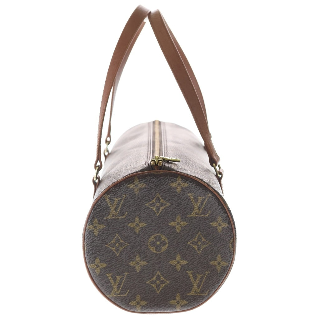 LOUIS VUITTON(ルイヴィトン) モノグラム パピヨン30 ハンドバッグ ブラウン PVC×レザー M51365 ゴールド金具 レディース