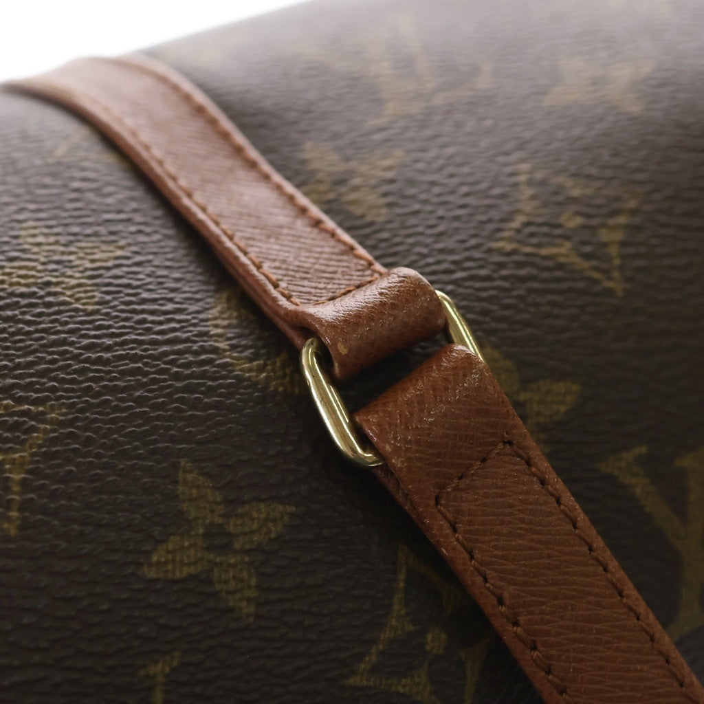 LOUIS VUITTON(ルイヴィトン) モノグラム パピヨン30 ハンドバッグ ブラウン PVC×レザー M51365 ゴールド金具 レディース