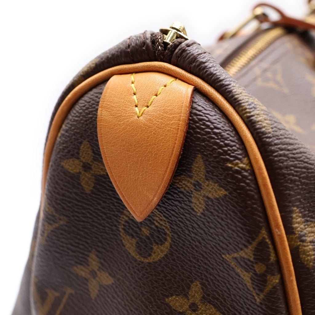 LOUIS VUITTON(ルイヴィトン) モノグラム フラネリー45 PVC レザー ショルダーバッグ トートバッグ ブラウン M51115 レディース