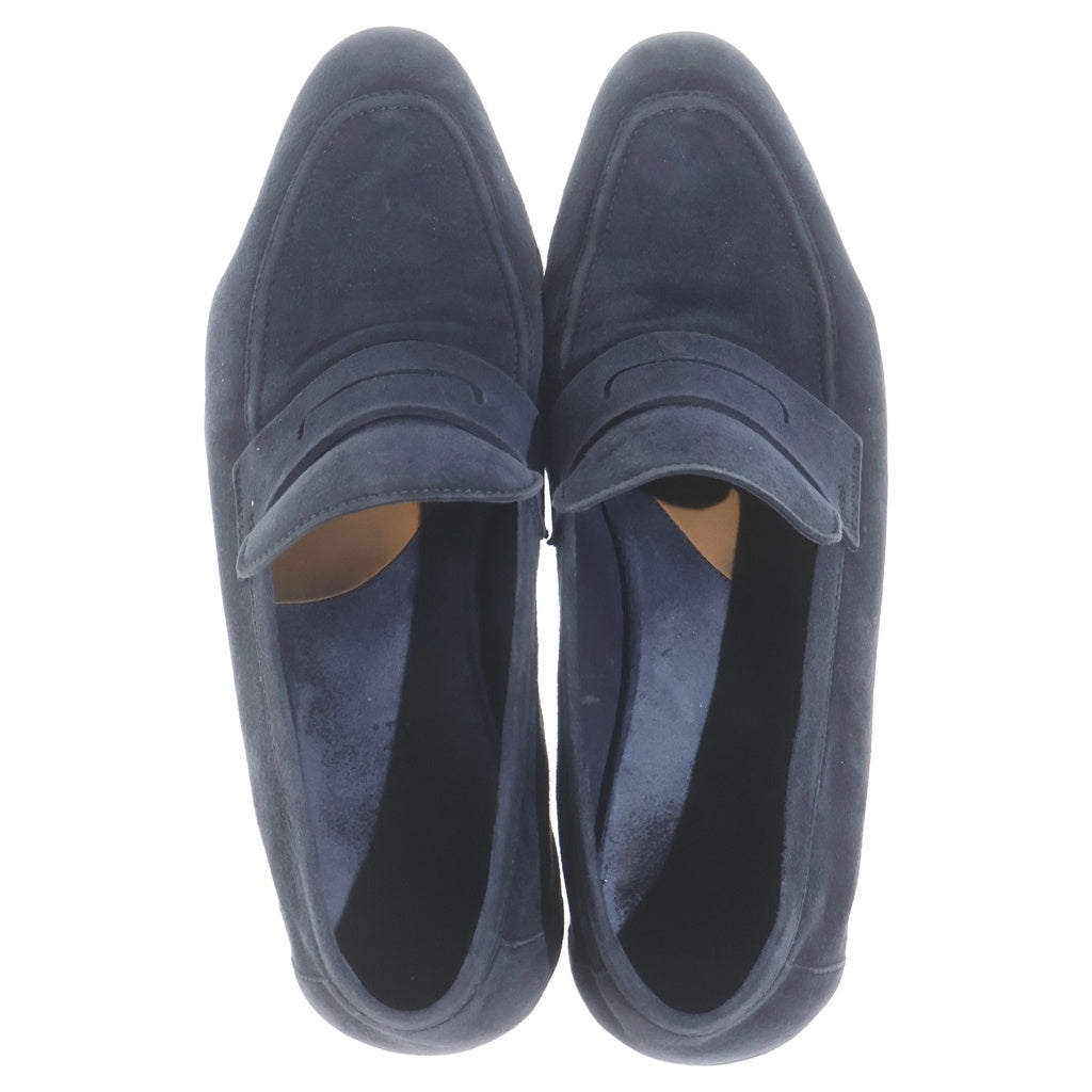 Berluti(ベルルッティ) スエード ローファー ウッドソール ネイビー