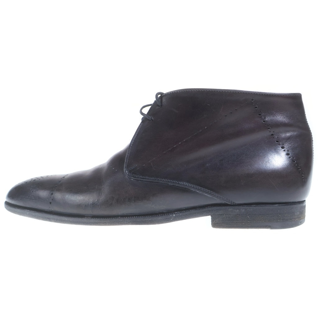 Berluti(ベルルッティ) ■チャッカブーツ ボルドー レザー 8 シューキーパー