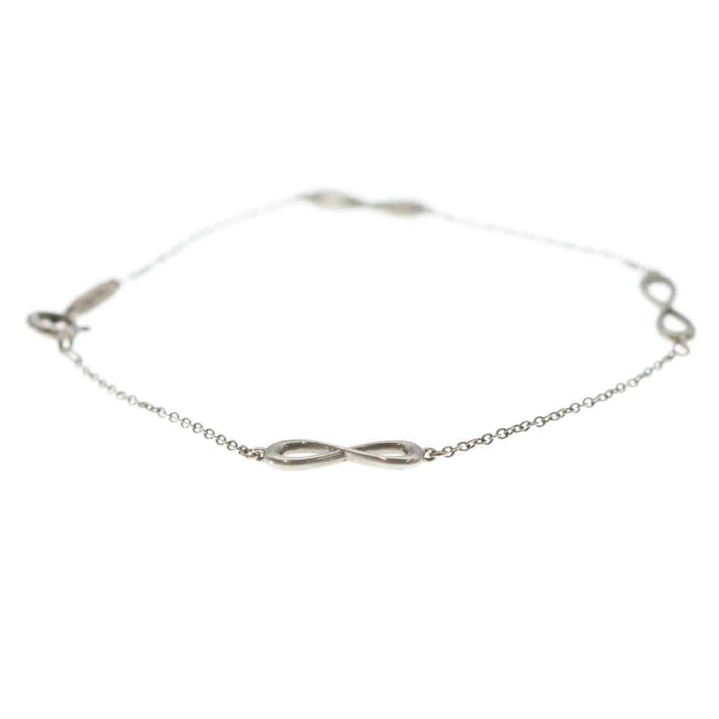TIFFANY & Co.(ティファニー) インフィニティ エンドレス ブレスレット シルバー チェーン Ag925 レディース
