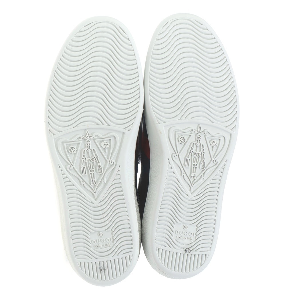 GUCCI(グッチ) エース GGスプリーム ローカットスニーカー PVC レザー ブラック 429445