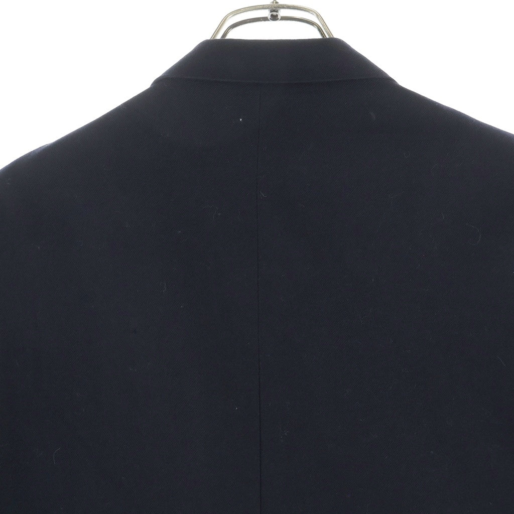 COMME des GARCONS HOMME(コムデギャルソンオム) 88AW AD1988 ウール 2B テーラード ジャケット ネイビー HS-05026L レディース
