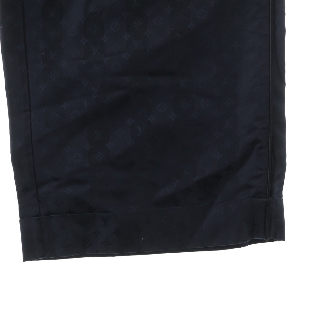 LOUIS VUITTON(ルイヴィトン) ■モノグラム スラックス ネイビー 40