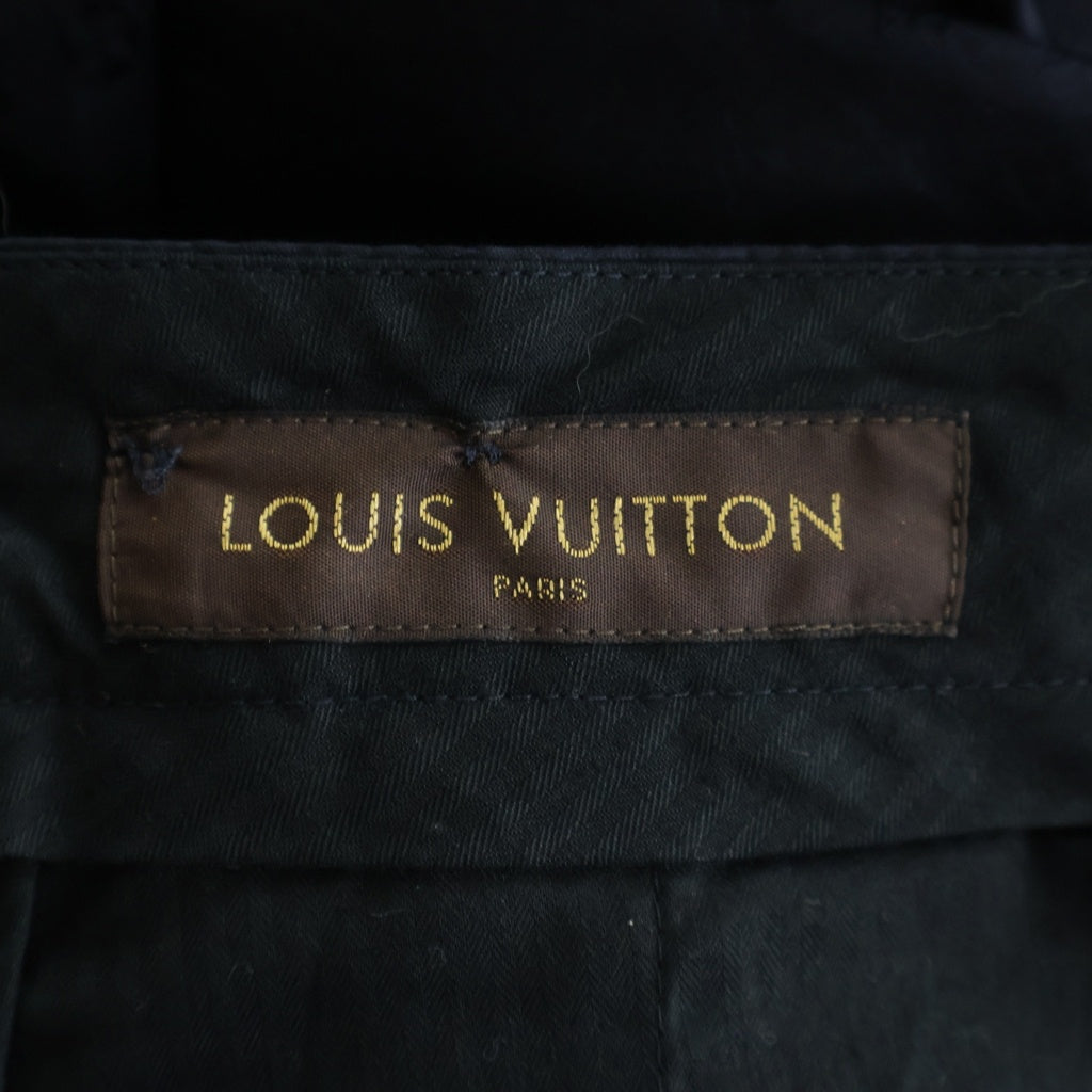 LOUIS VUITTON(ルイヴィトン) ■モノグラム スラックス ネイビー 40