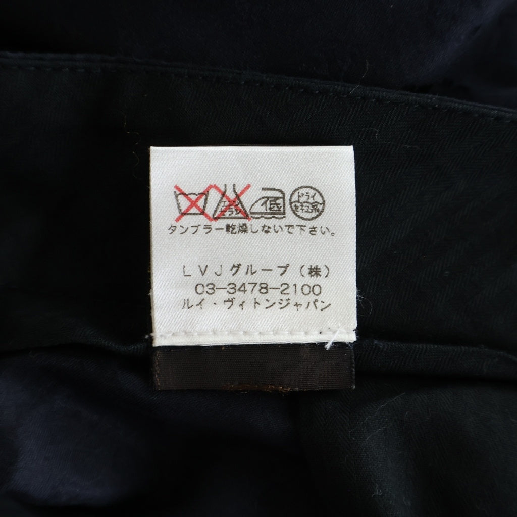 LOUIS VUITTON(ルイヴィトン) ■モノグラム スラックス ネイビー 40