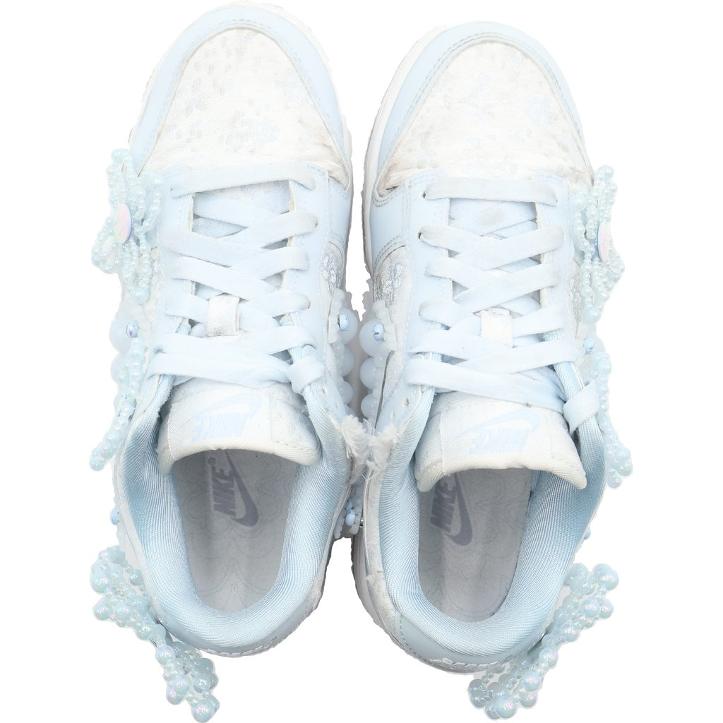 NIKE(ナイキ) ×スーザンファン ウィメンズ ダンク ローカットスニーカー ライトブルー ブルーティント #22.5 HV8575-100 レディース
