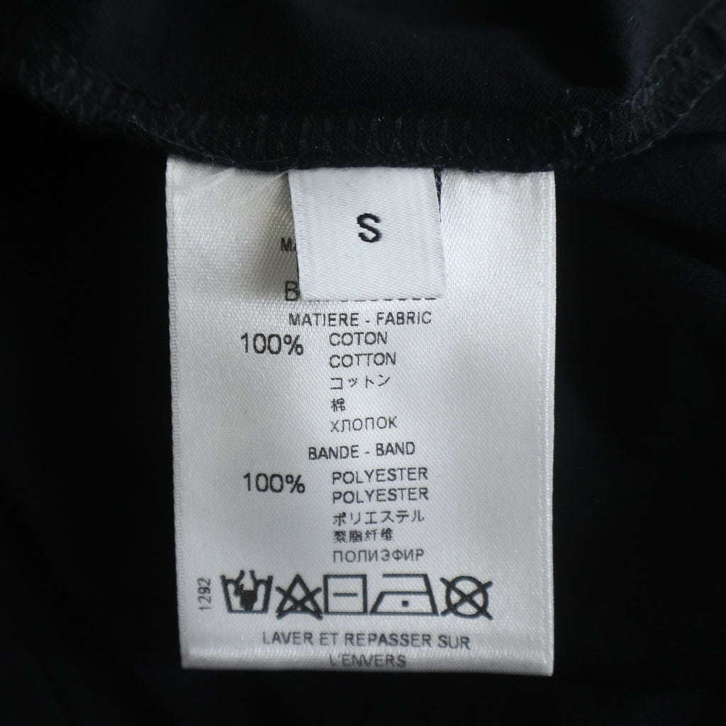 GIVENCHY(ジバンシィ) ロゴテープ 半袖 Tシャツ カットソー ブラック BM70L33002