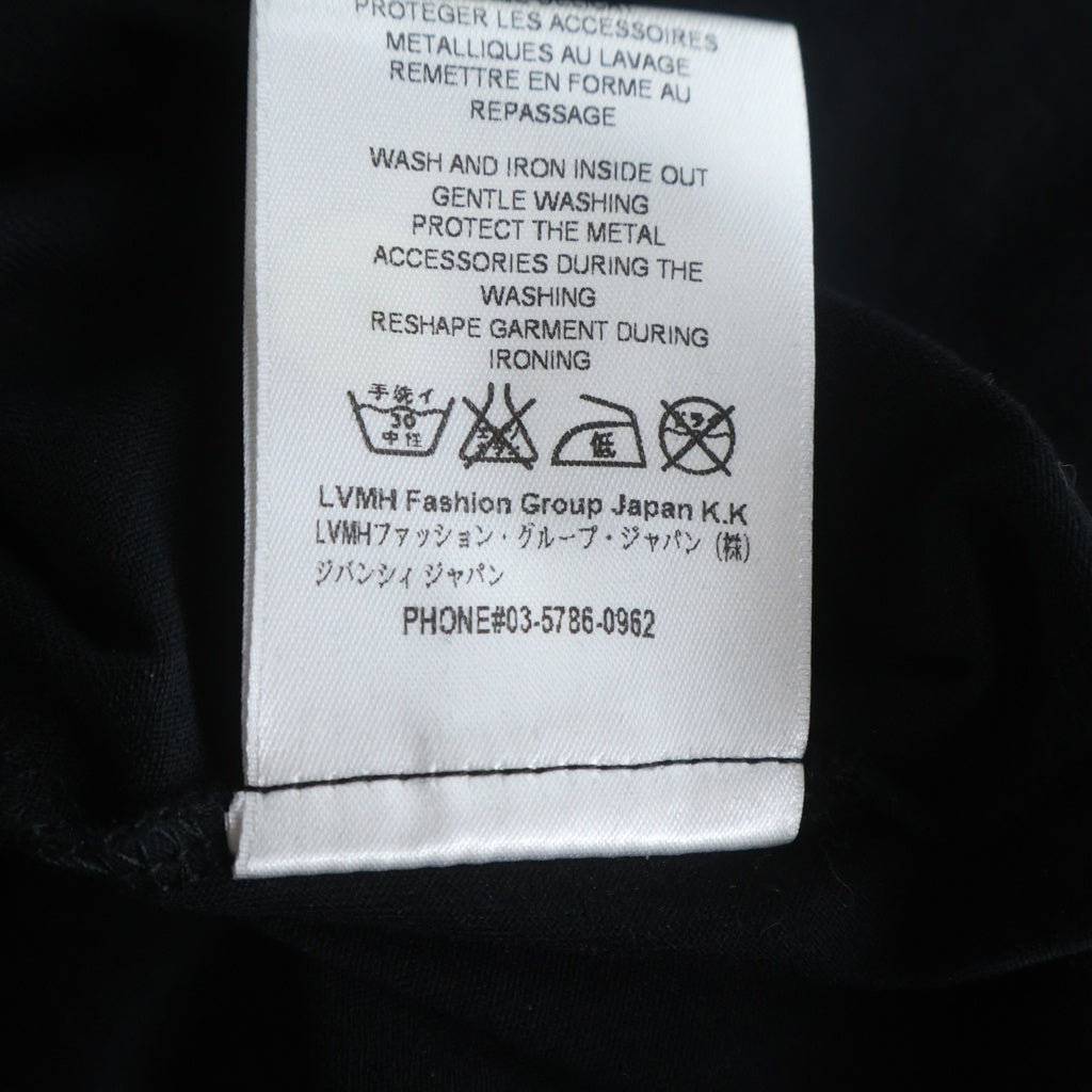GIVENCHY(ジバンシィ) ロゴテープ 半袖 Tシャツ カットソー ブラック BM70L33002