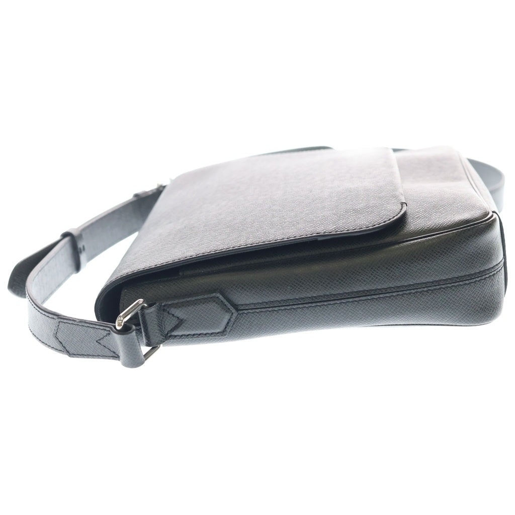 LOUIS VUITTON(ルイヴィトン) タイガ ロマンPM アルドワーズ レザー ショルダーバッグ ブラック M30619