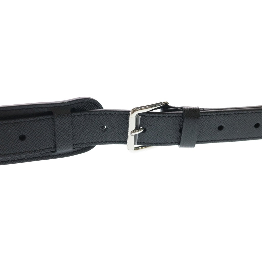 LOUIS VUITTON(ルイヴィトン) タイガ ロマンPM アルドワーズ レザー ショルダーバッグ ブラック M30619