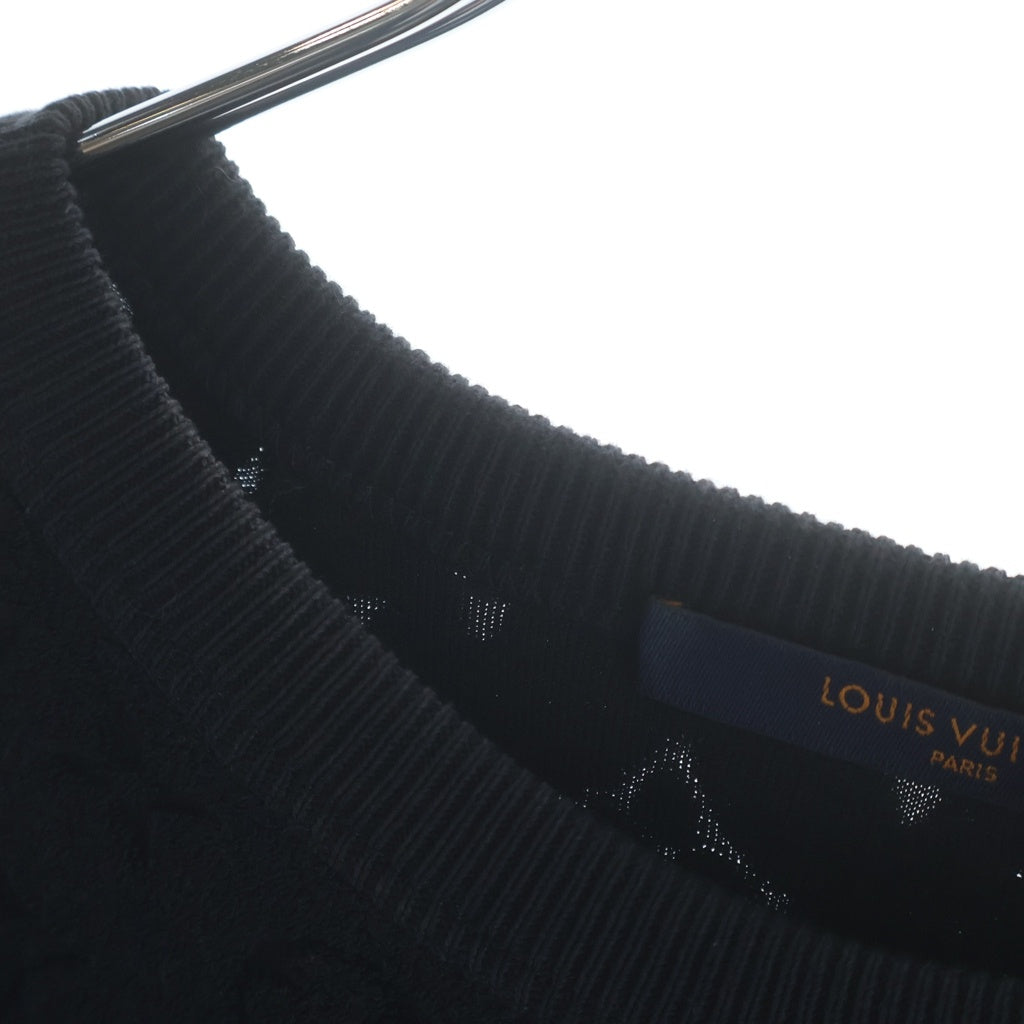 LOUIS VUITTON(ルイヴィトン) 19SS モノグラム タオリング パイル 半袖 Tシャツ カットソー ネイビー RM191M IZG HGY20W