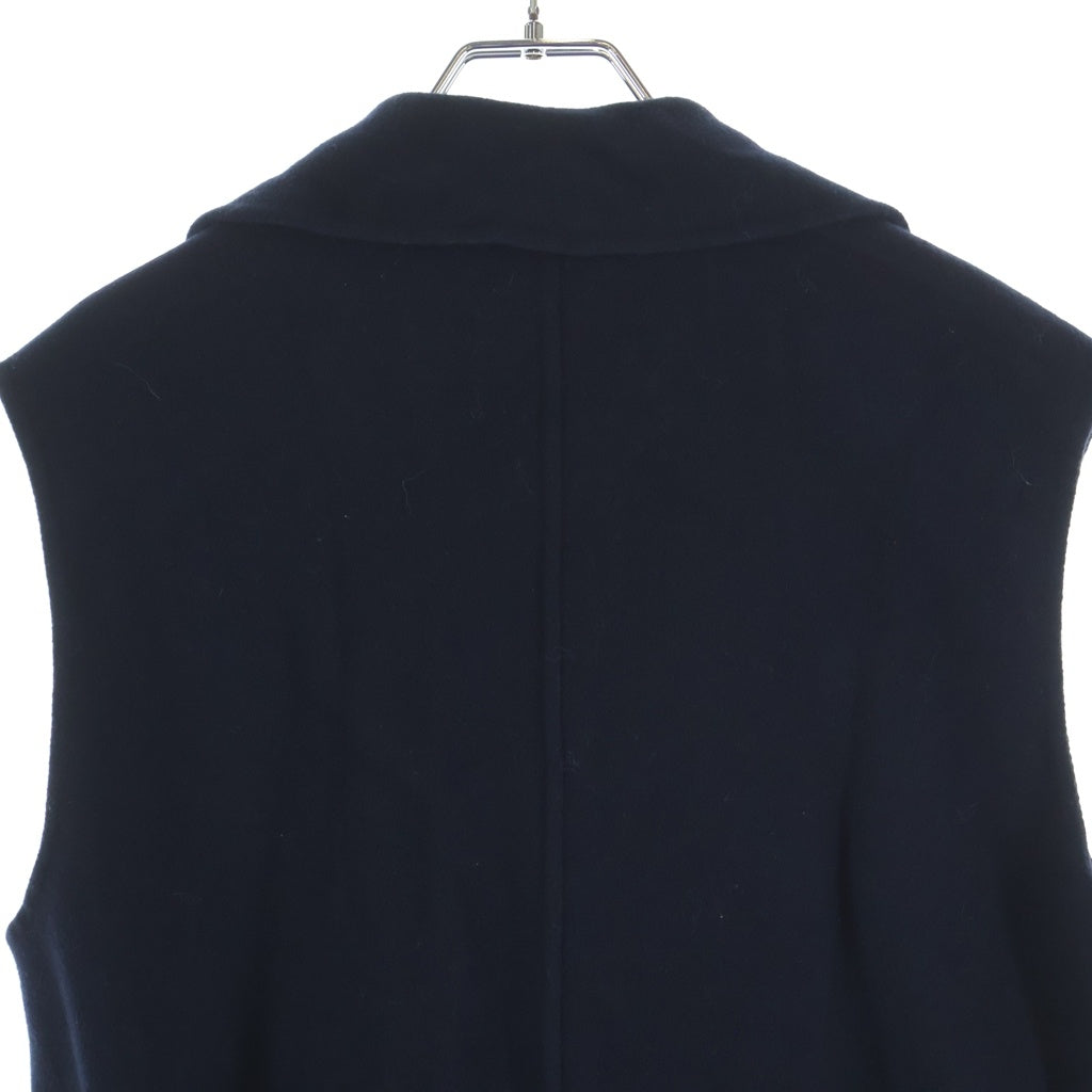 S MAX MARA(エス マックスマーラ) 23AW リバー ロングジレ ノースリーブコート ウール ネイビー 23927604336 レディース