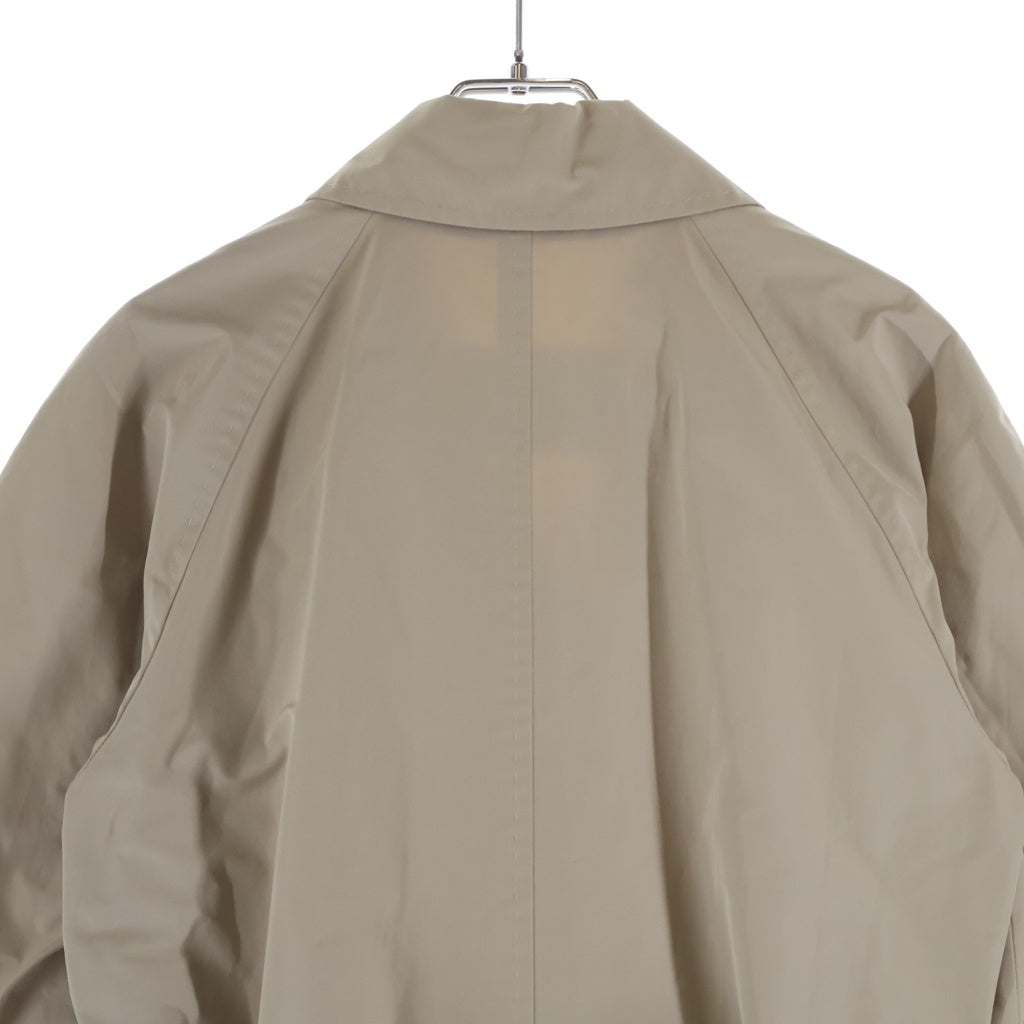 Max Mara(マックスマーラ) ポリエステル コットン ロングコート ベルトループ ステッチ ベージュ 102102816 レディース
