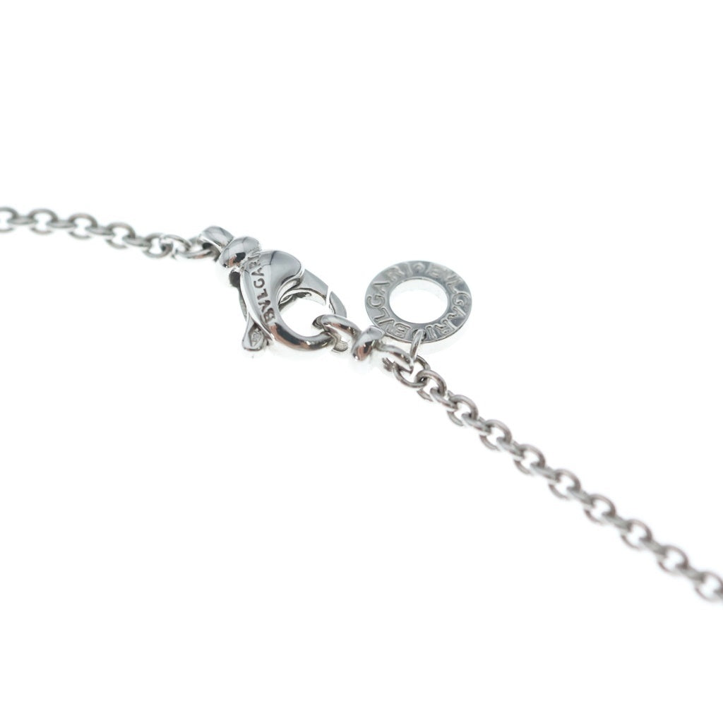 BVLGARI(ブルガリ) ラテンクロス ダイヤネックレス ペンダント チェーン ホワイトゴールド 750WG レディース