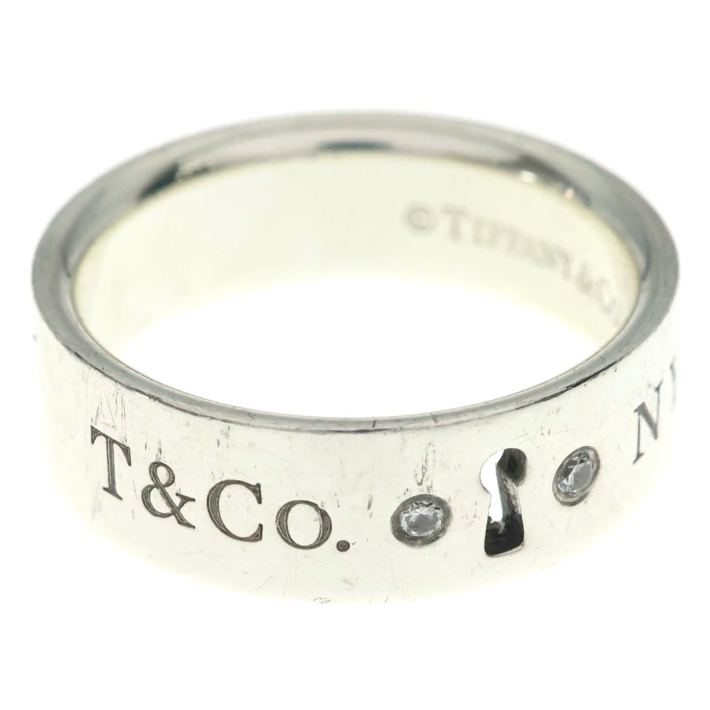 TIFFANY & Co.(ティファニー) ニューヨークロックキーホール リング 指輪 シルバー レディース