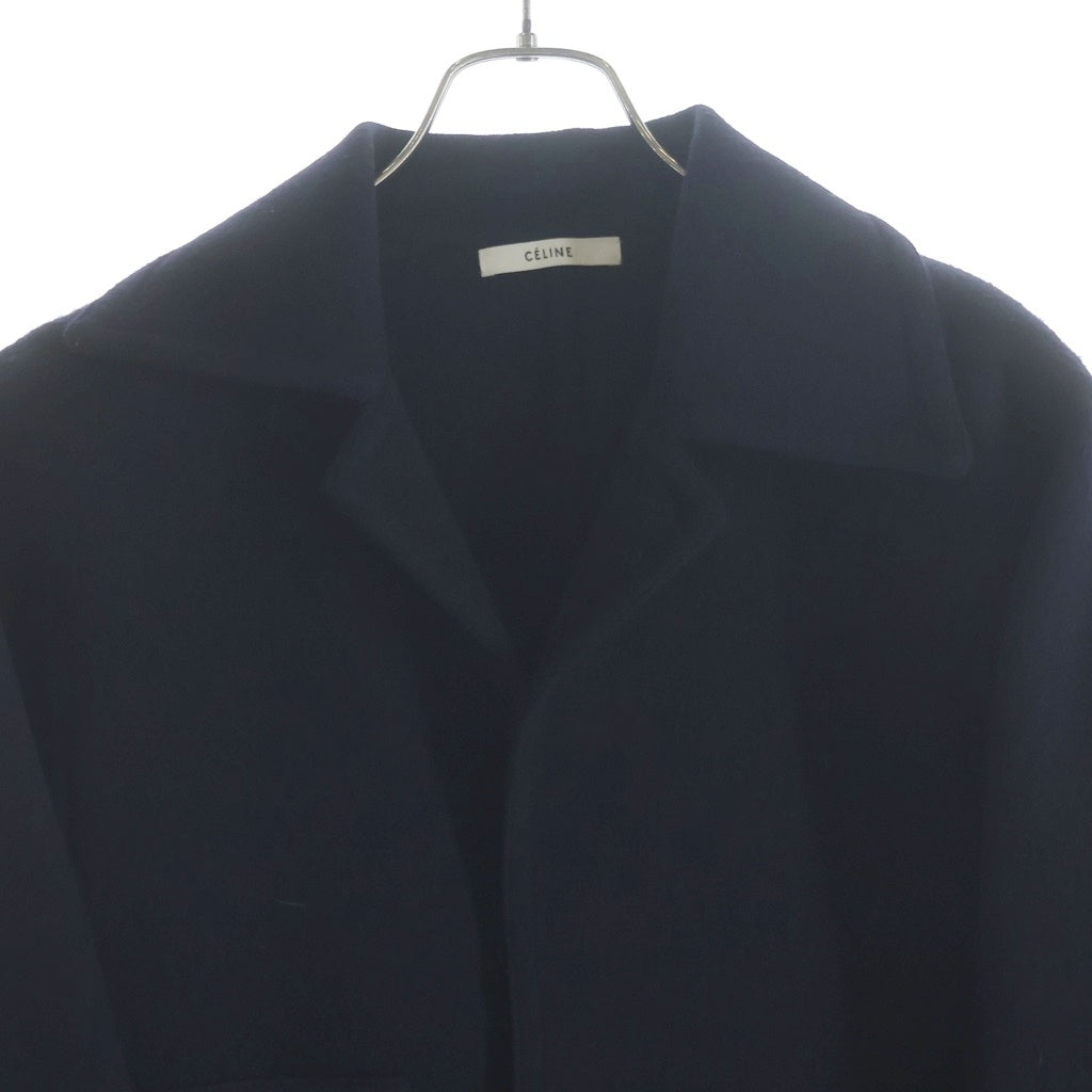 CELINE(セリーヌ) フィービー期 カシミヤコート ネイビー #36 レディース