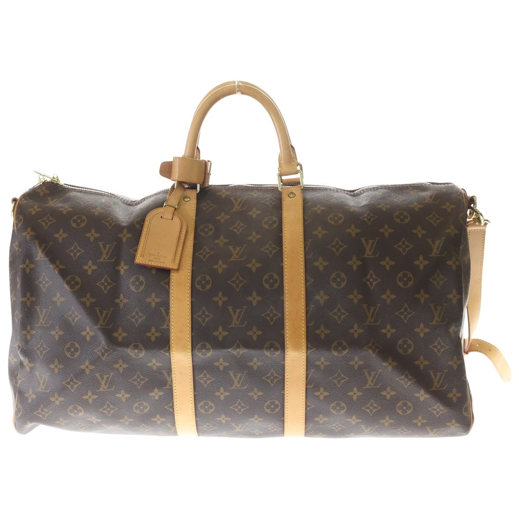 LOUIS VUITTON(ルイヴィトン) モノグラム キーポル55 ボストンバッグ PVC レザー ブラウン M41414 レディース