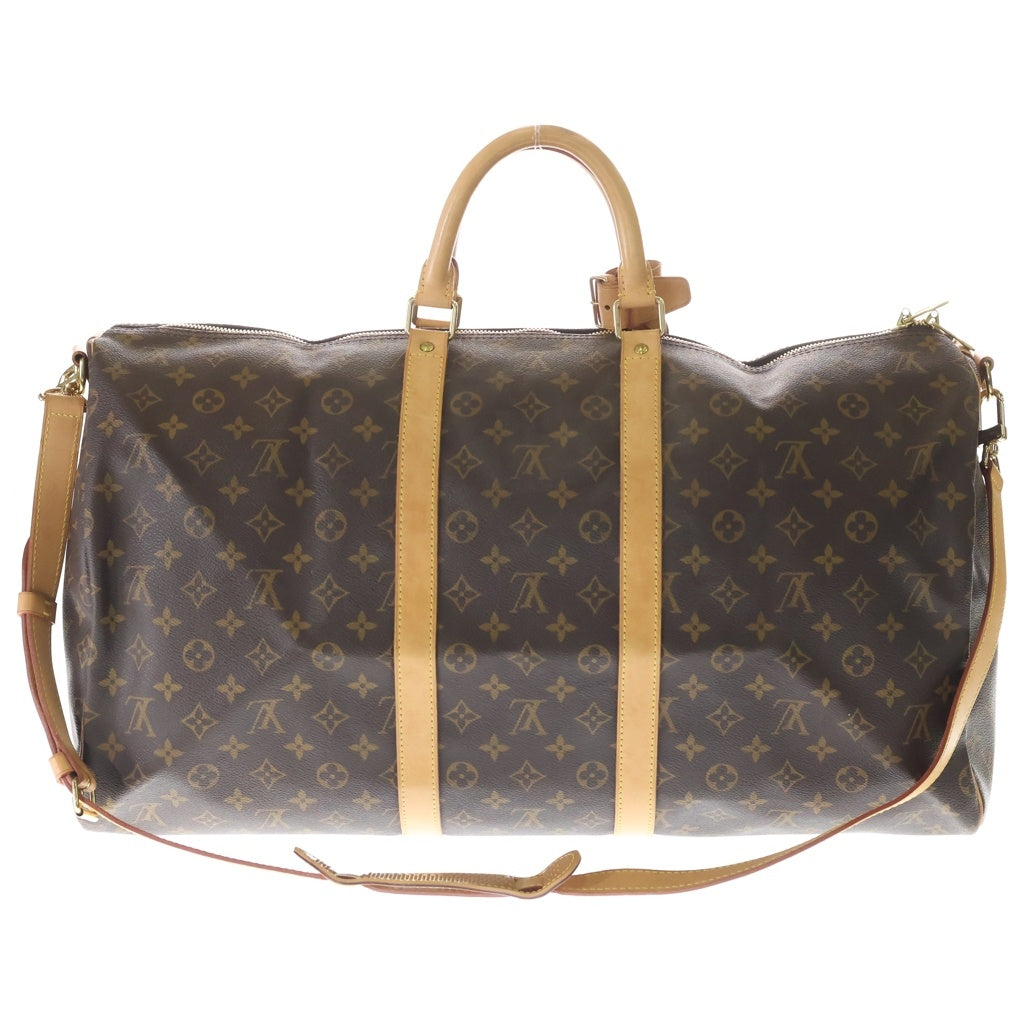 LOUIS VUITTON(ルイヴィトン) モノグラム キーポル55 ボストンバッグ PVC レザー ブラウン M41414 レディース